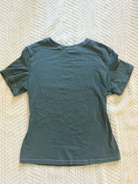 SKIMS Slate Blue Short Sleeve Tee